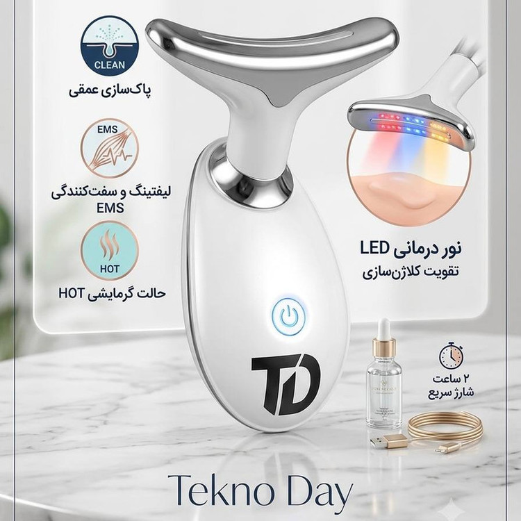 محصول نمونه تستی دستگاه جوانسازی تکنودی مدل TD-2027